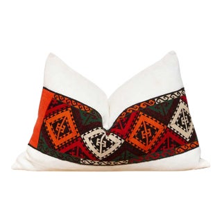 Omina Antique Lakai Tribe Linen Pillow For Sale