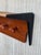 1950s 1960s Italian Mid-Century Modern Teakwood and Oak Wall Coat Hat Rack For Sale - Image 5 of 9