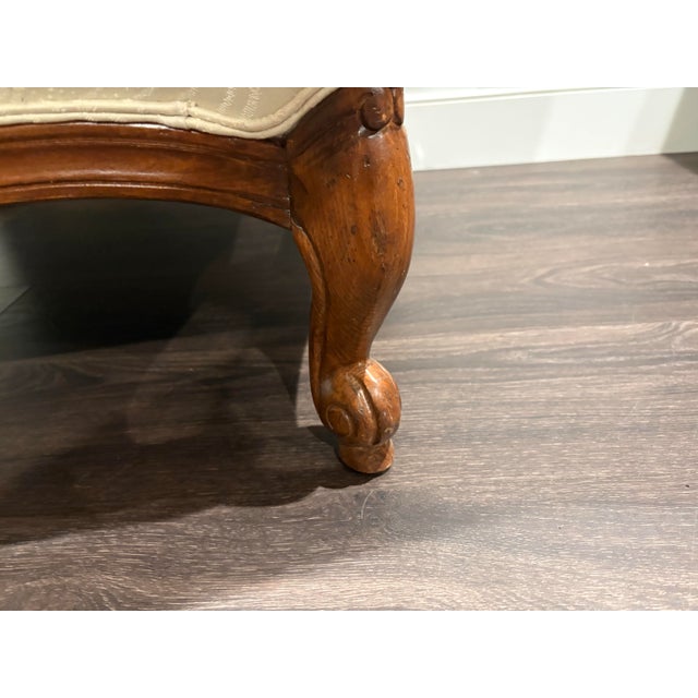Ethan Allen Oversized Chairs. A Pair of Versailles' Line Bergere' Lounge Chair For Sale In Boston - Image 6 of 6