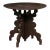 19th Century Antique Guéridon Carved-Wood Table For Sale