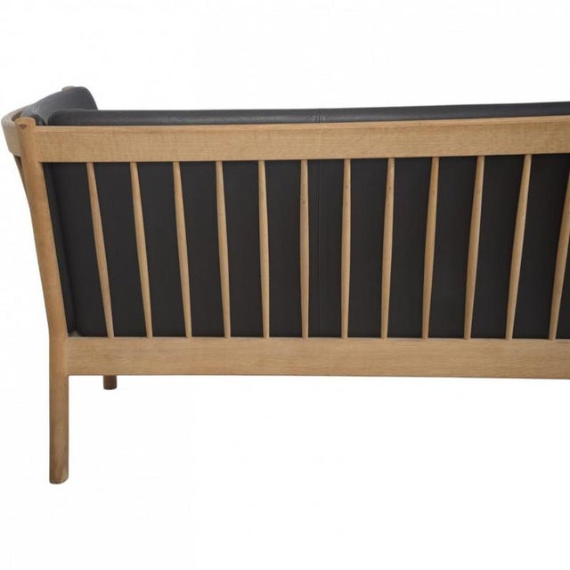 3-Seater Sofa in Dark Brown Leather by Erik Jørgensen, 2012 For Sale - Image 14 of 18