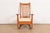 Mission Limbert Antique Mission Oak Arts & Crafts Spindle Rocking Chair, Circa 1910 For Sale - Image 3 of 14