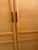 Custom Built Large GrassCloth Raffia Armoire For Sale In West Palm - Image 6 of 7