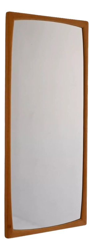 Swedish Sylvia Wall Mirror in Oak from Froseke, 1960s