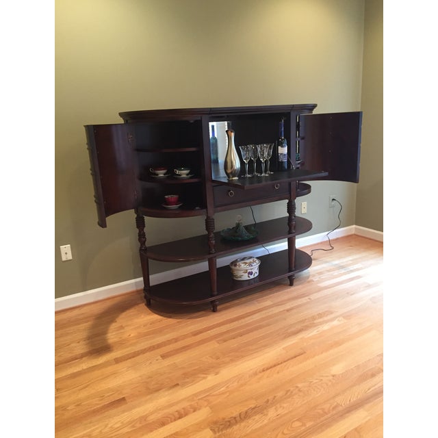 Brown Lane Stockbridge Ventport Storage and Bar Cabinet For Sale - Image 8 of 8