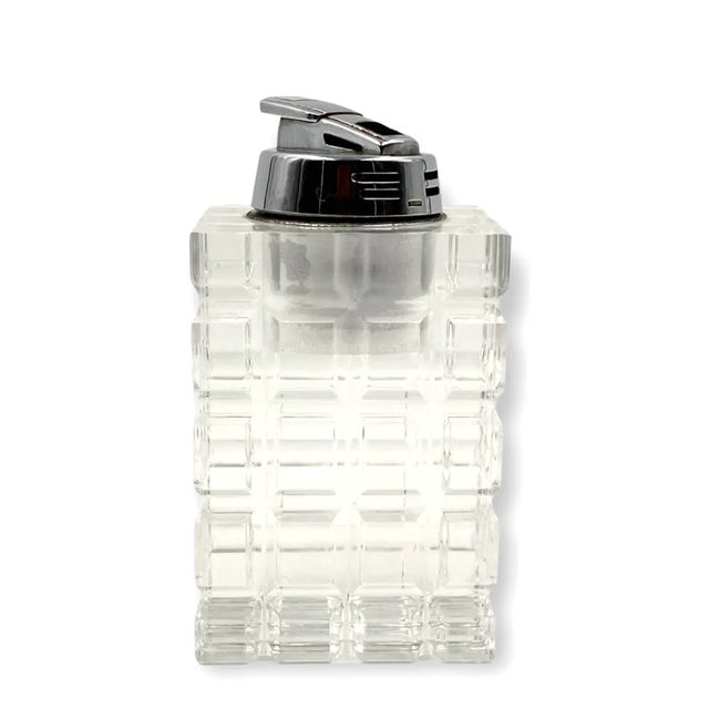 Acrylic Glass Table Lighter, Italy, 1970s For Sale - Image 9 of 10