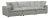 Gray Cali Slate Performance Fabric Modular Sofa For Sale - Image 8 of 8