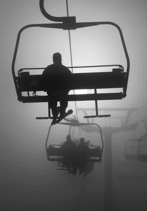 Into the fog by Mats Gustafsson Print, 16" x 24"