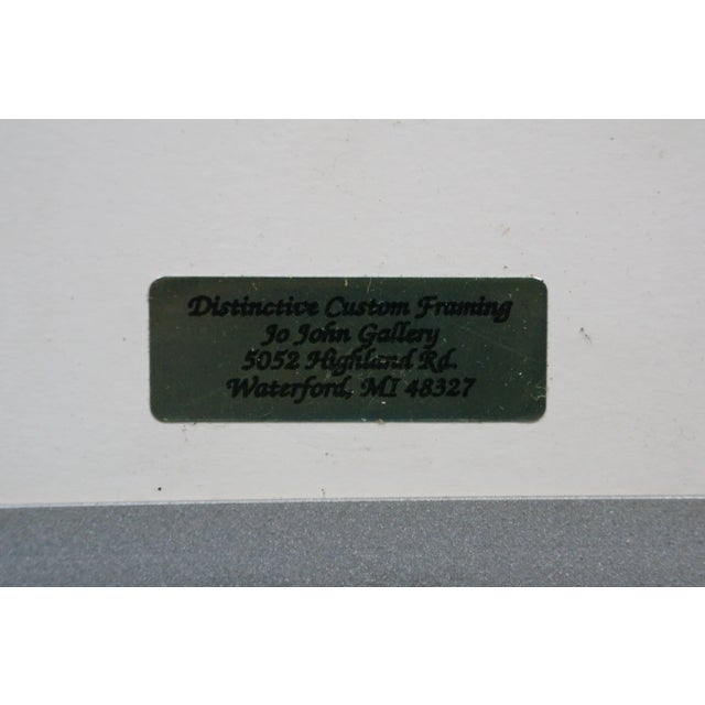 Tom Anderson XL Modern Mixed Media Abstract Expressionist Art 50" For Sale - Image 9 of 12