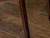 English Oak Side Table with Lift Top, Carved Serpentine Front and Fluted Legs For Sale - Image 12 of 12
