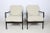 Wood Early Ole Wanscher Ebonized Mahogany Lounge Chairs, 1950's - A Pair For Sale - Image 7 of 13
