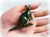 Gemstone Vintage Canadian Nephrite Kangaroo Figurine, Hand-Carved Green Stone Sculpture, 1980s For Sale - Image 7 of 9