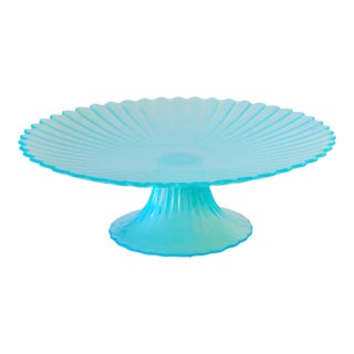 Yalos Casa Murano Glass Cake Stand For Sale