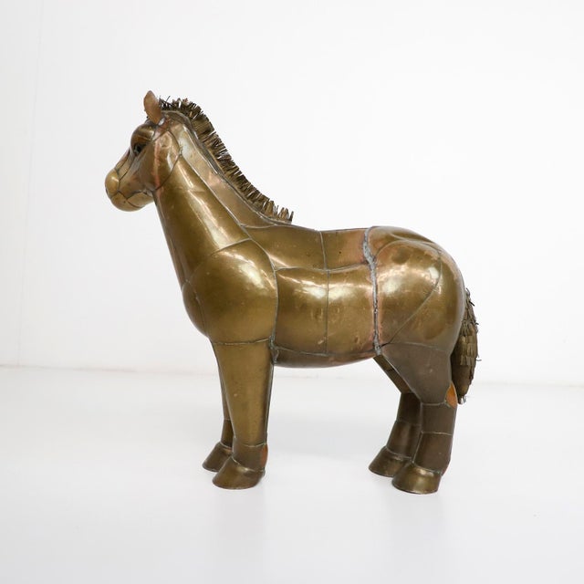 Mexican 1960s Horse Figure attributed to Sergio Bustamante For Sale - Image 3 of 17