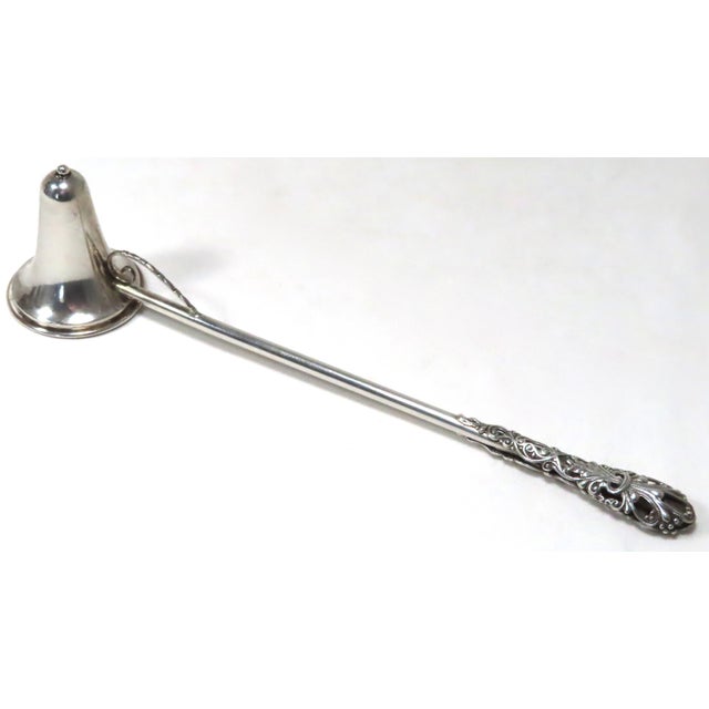 Vintage Retro Victorian Style Sterling Silver Candle Snuffer Chairish