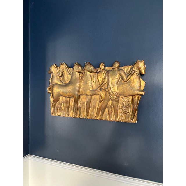 Neoclassical Neoclassical Gilt Frieze Fratelli Paoletti Firenze Italy For Sale - Image 3 of 8