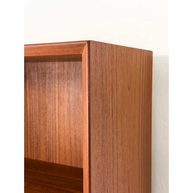 Wood Teak Highboard with Bookshelf from Brouer Møbelfabrik, 1960s For Sale - Image 7 of 18