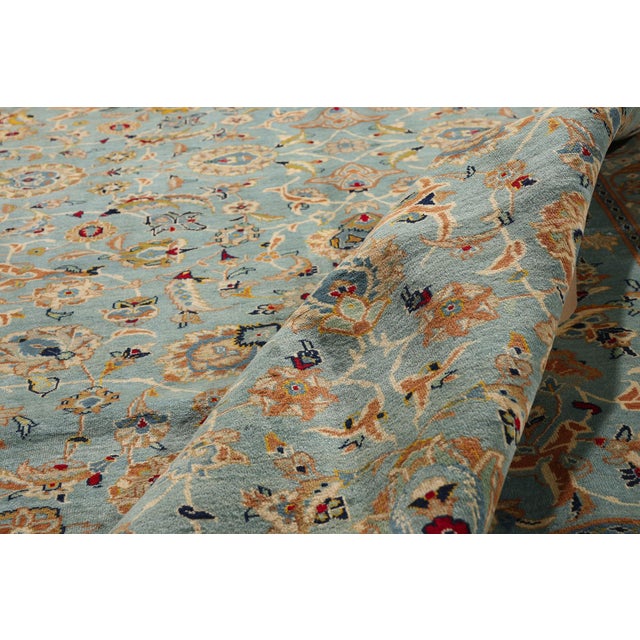 Vintage Persian Kashan Rug, 09'08 X 13'07 For Sale In Dallas - Image 6 of 10