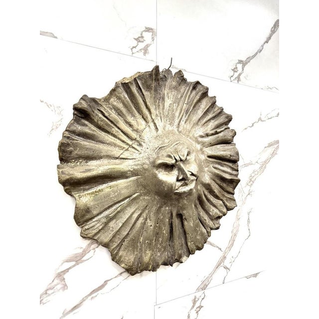 Vintage Sculpture Face by Attilio Pierelli, 1960s For Sale - Image 3 of 9