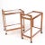 1970s Wooden and Laminate Trolleys, 1970s, Set of 2 For Sale - Image 5 of 9