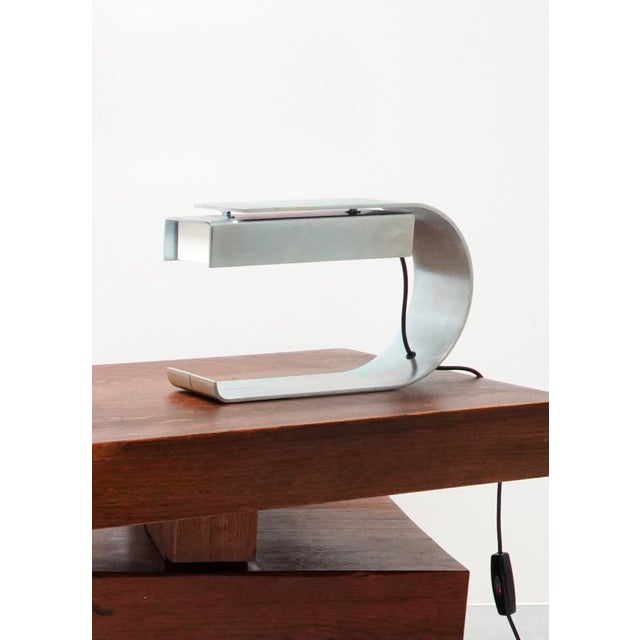 CG01 Table Lamp in Galvanized Steel by Christophe Gevers, 2010s For Sale - Image 9 of 9