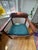 Mid 20th Century Mid Century Modern Nicos Zographos Ireland Chair With Vibrant Green Cushion For Sale - Image 5 of 6
