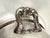 Vintage Rococo Oneida Usa Silverplate Covered Ice Bucket Ornate Floral Lid Glass Liner For Sale In Dallas - Image 6 of 9
