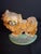 Up for sale is a rare and substantial original early 20th-century cast iron Pekingese dog paperweight / shelf sculpture...
