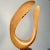 Wood Modern Boomerang Wooden Sculpture on Steel Pedestal by David Hymes, Contemporary For Sale - Image 7 of 12
