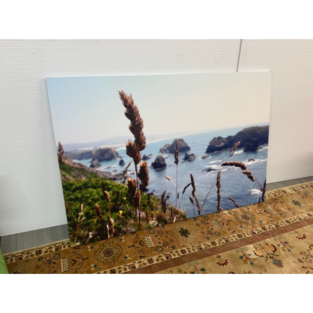 Blue Big Sur Pacific Coast Highway Stretch Canvas Photograph For Sale - Image 8 of 12