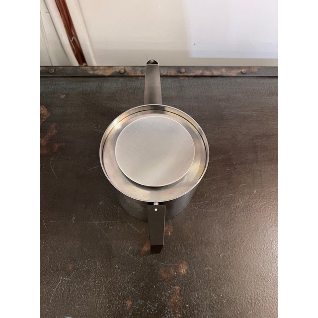 1960s 1960s Arne Jacobsen for Stelton Danish Modern Cylinda-Line Teapot For Sale - Image 5 of 12