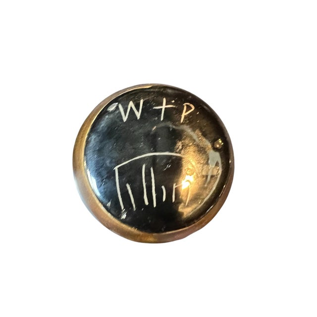 Mid 20th Century William & Polia Pillin Studio Pottery Vase With Mottled Ochre Glaze, C. 1960s For Sale - Image 5 of 5