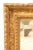 French Antique Louis XVI French Style Gilded Beveled Mirror/27.25" For Sale - Image 3 of 7