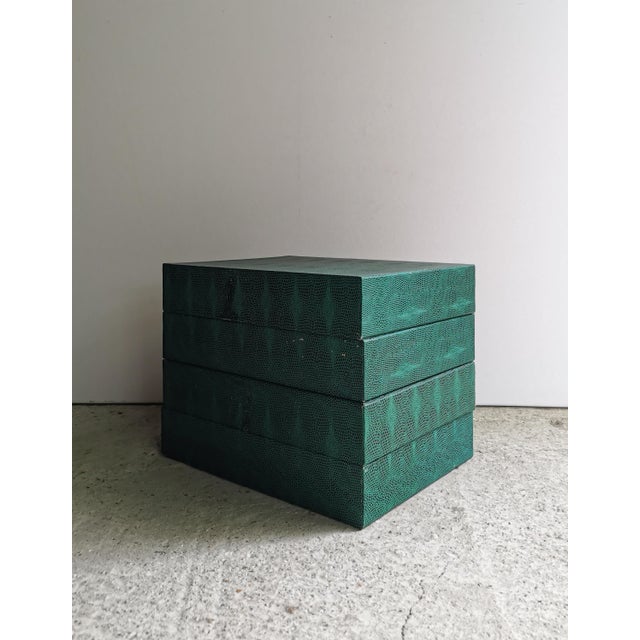 Vintage Archive Boxes by Mehle, 1950s, Set of 4 For Sale - Image 11 of 15