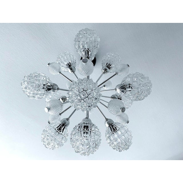 Large Vintage Space Age Pendant Lamp, 1970s For Sale - Image 11 of 18