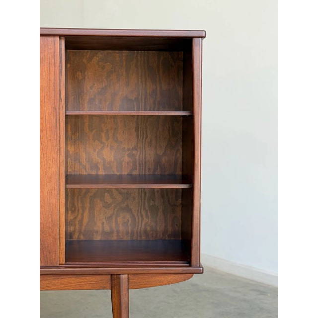 1970s Dual Storage Sideboard in Teak For Sale - Image 9 of 15