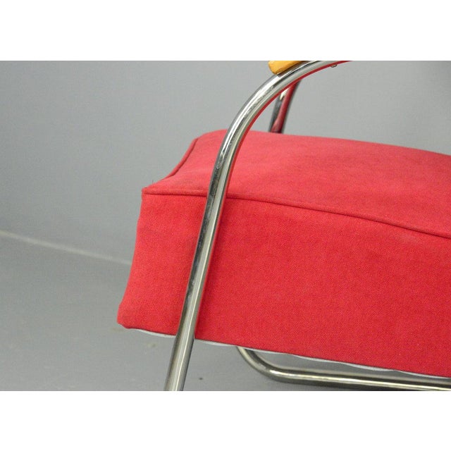 Vintage Bauhaus Lounge Chair by Mucke Melder, 1930s For Sale - Image 6 of 13