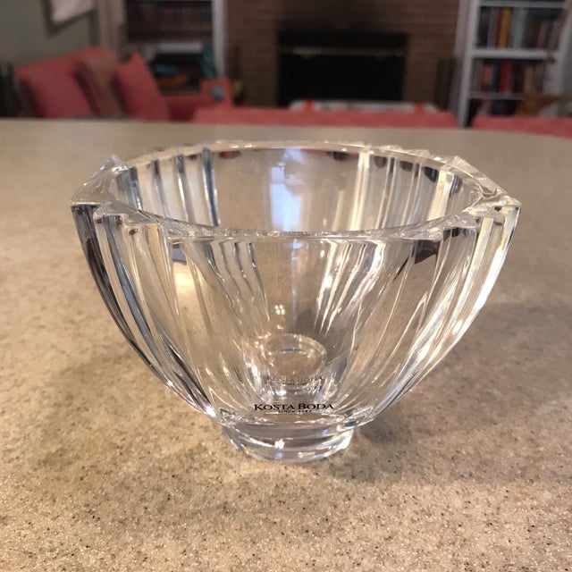 Kosta Boda Crystal Bowl Chairish