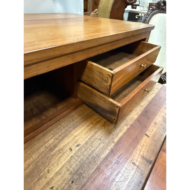 Traditional 19th C. French Empire Style Commode With Drop Front For Sale - Image 3 of 12