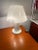 White White Lacquered Metal Lamp from Guzzini, 1970s For Sale - Image 8 of 15