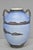 Antique Hand Painted Blue Nippon Porcelain Halloween Pattern Twin Handle Vase For Sale - Image 9 of 14