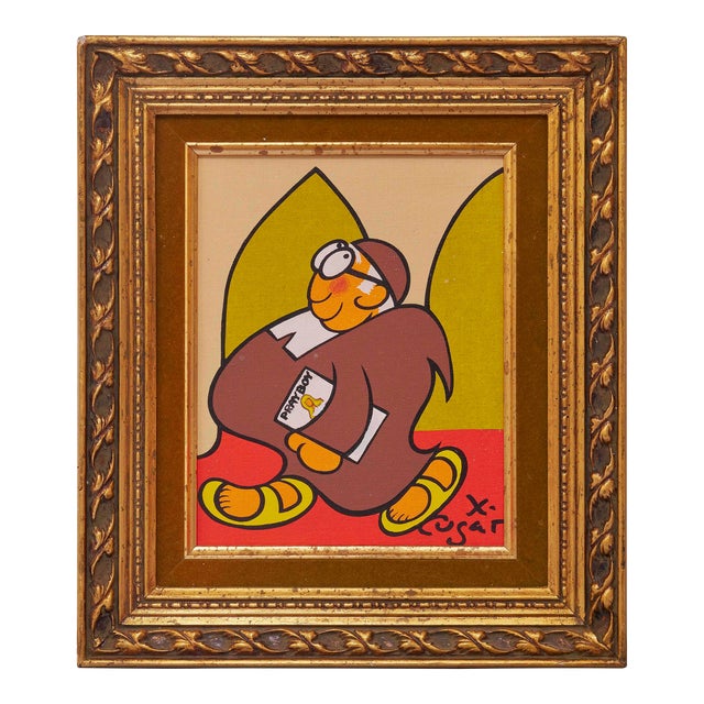 Xavier Cugat (1900-1990, Spanish) "Monkey Business" For Sale