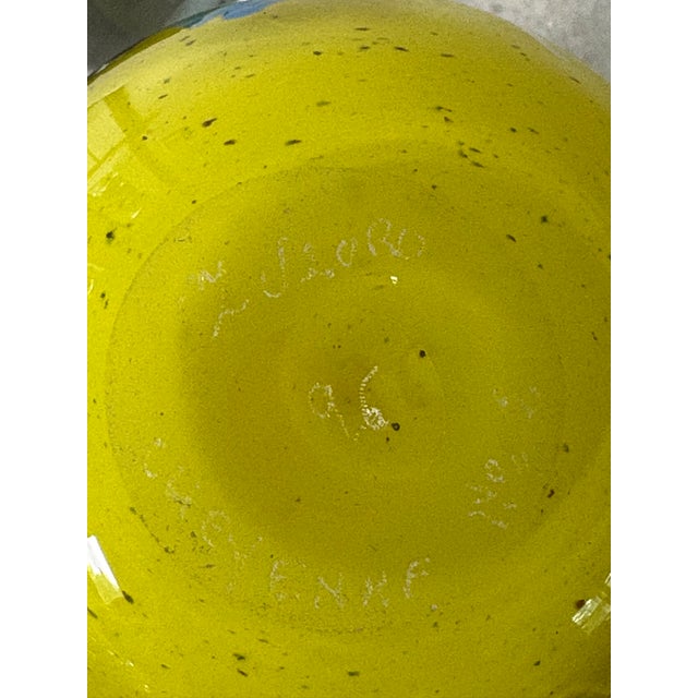 Murano Glass Hand Made Decanter Signed and Dated by Artist For Sale In New York - Image 6 of 6