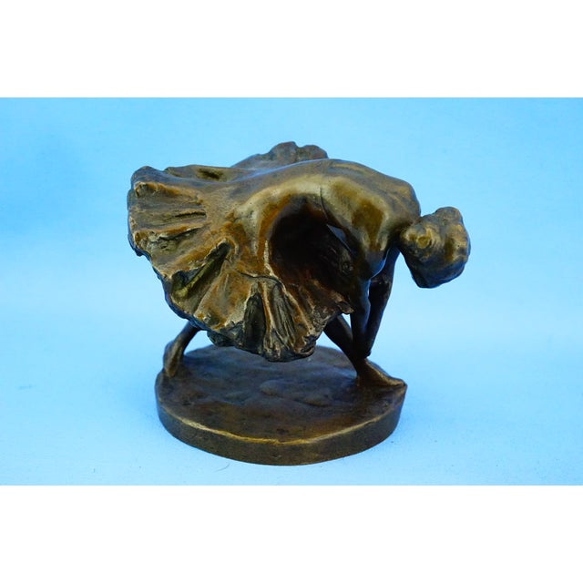 Edgar Degas, Ballerina Tying Her Shoe, 1890s, Bronze For Sale - Image 6 of 18