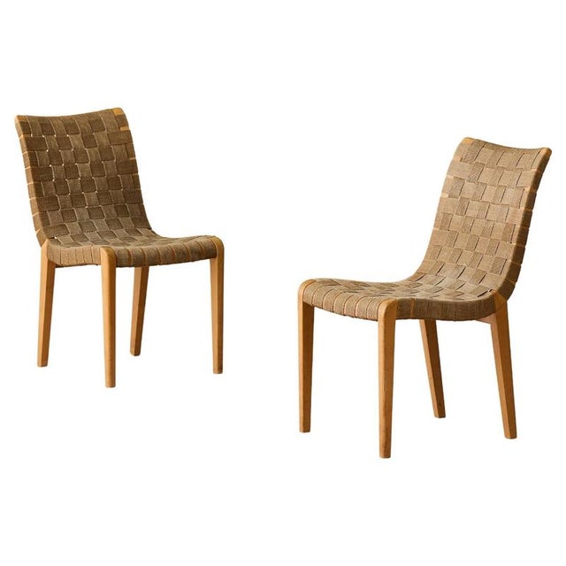 Chairs by Axel Larsson for Bodafors, 1940s, Set of 2 For Sale - Image 9 of 9