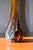 Free-Form Amber Art Glass Vase by Gyula Budveszel, Hungary, 1990s For Sale - Image 3 of 6