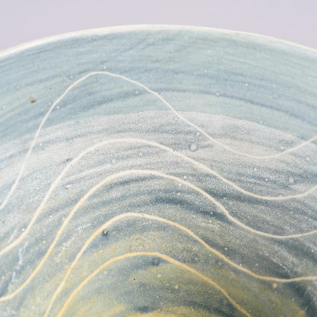 Glazed White Ceramic Bowl from Marie Madeleine Jolly, France, 1960s For Sale - Image 10 of 13