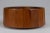 Early Dansk Quistgaard Ihq Jhq Faceted Teak Salad Centerpiece Bowl 4 Unmarked Serving Bowls For Sale In Philadelphia - Image 6 of 13
