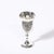 Mid-Century Silver Plated Fountain Kiddush Cup Set in Grape & Vine Motif For Sale - Image 11 of 18