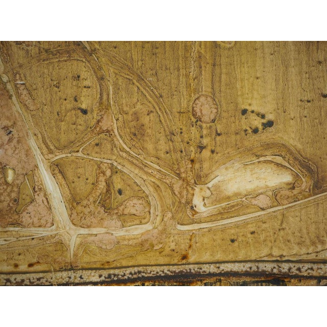 Jean -Pierre Vielfaure, Palmes de vent, 20th-Century, Oil on Canvas For Sale - Image 4 of 8